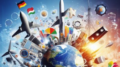 تصویر با هوش مصنوعی بینگ با توضیح کشورهای نوآور جهان ایجاد شده است